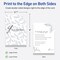 Avery Printable Single Rounded Corner Rectangle Flat Cards, 3-1/2" x 5", Matte White Cardstock, Print-to-The-Edge, Laser/Inkjet Printable, 40 Total, Great for Product Branding, Marketing, and More
